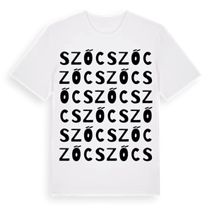Szőc ordlek t-shirt – ekologisk bomull t-shirt från Pinshirt