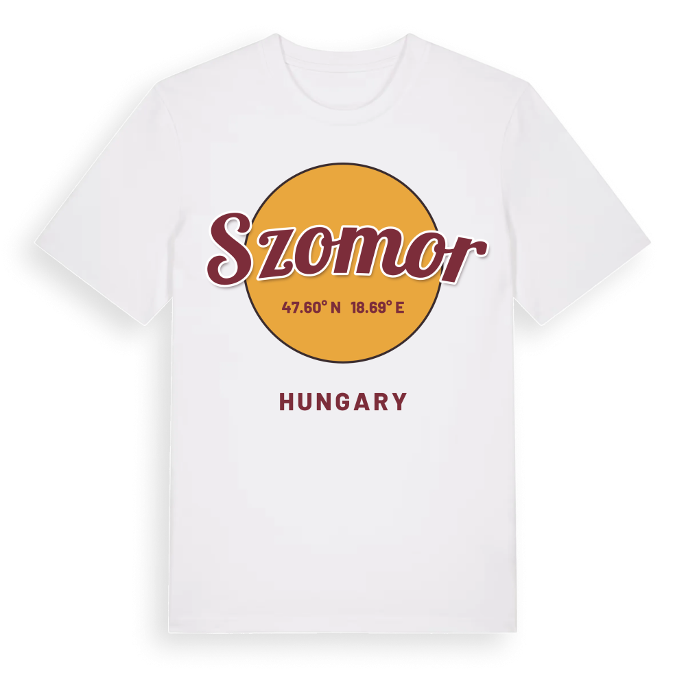 Szomor cirkel t-shirt – White, i miljö