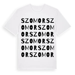 Szomor ordlek t-shirt – ekologisk bomull t-shirt från Pinshirt