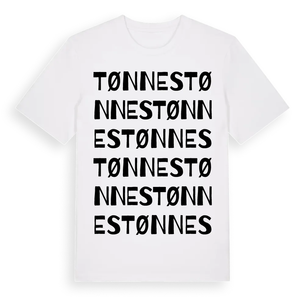 Tønnes ordlek t-shirt i miljö