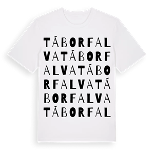 Táborfalva ordlek t-shirt – ekologisk bomull t-shirt från Pinshirt