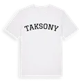 Taksony böjd t-shirt