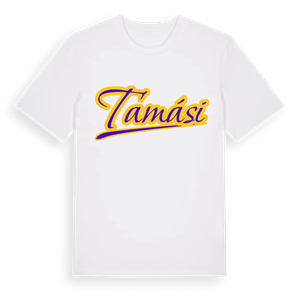 Tamási baseball t-shirt – ekologisk bomull t-shirt från Pinshirt