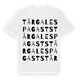 Tārgales pagasts ordlek t-shirt