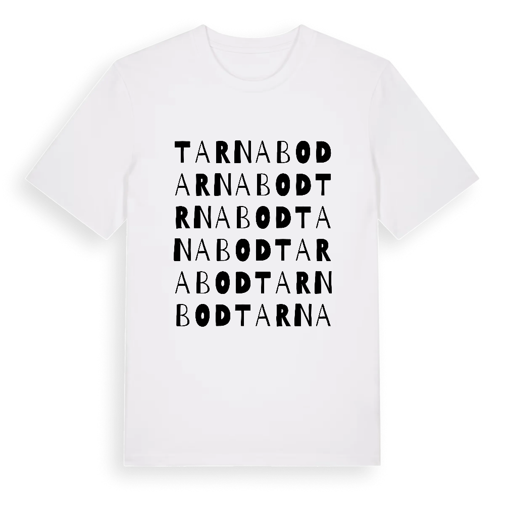 Tarnabod ordlek t-shirt – White, i miljö