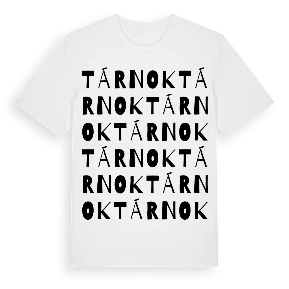 Tárnok ordlek t-shirt – White, i miljö