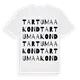 Tartu maakond ordlek t-shirt