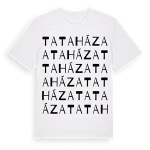Tataháza ordlek t-shirt – ekologisk bomull t-shirt från Pinshirt