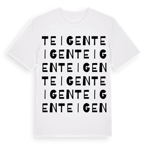 Teigen ordlek t-shirt – ekologisk bomull t-shirt från Pinshirt