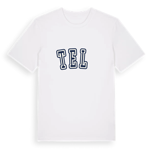Telč college t-shirt – ekologisk bomull t-shirt från Pinshirt