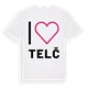 Jag älskar Telč t-shirt stort tryck