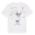 Telč karta t-shirt