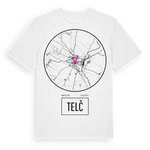 Telč t-shirt – ekologisk bomull t-shirt från Pinshirt