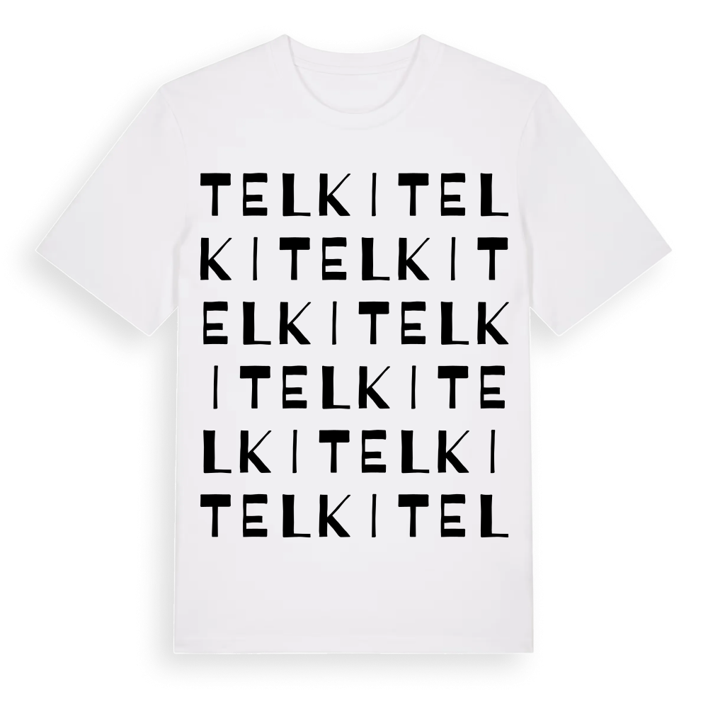 Telki ordlek t-shirt – White, i miljö