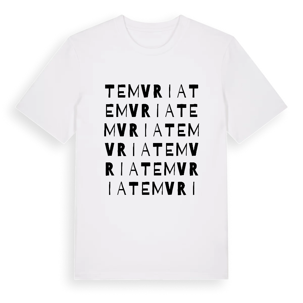 Temvria ordlek t-shirt – White, i miljö