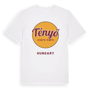 Tényő cirkel t-shirt – ekologisk bomull t-shirt från Pinshirt