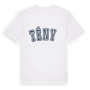 Tényő college t-shirt – ekologisk bomull t-shirt från Pinshirt