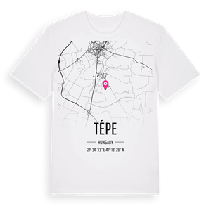 Tépe karta t-shirt – ekologisk bomull t-shirt från Pinshirt
