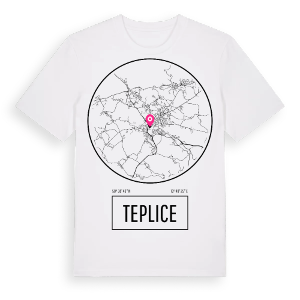 Teplice t-shirt – ekologisk bomull t-shirt från Pinshirt