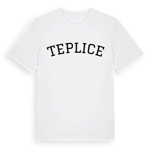 Teplice böjd t-shirt – ekologisk bomull t-shirt från Pinshirt