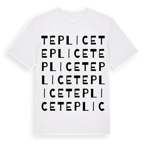 Teplice ordlek t-shirt – ekologisk bomull t-shirt från Pinshirt
