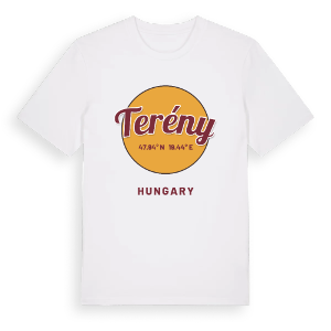 Terény cirkel t-shirt – ekologisk bomull t-shirt från Pinshirt