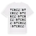 Terezín ordlek t-shirt