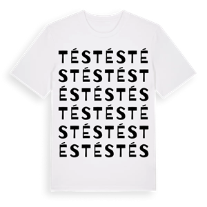 Tés ordlek t-shirt – ekologisk bomull t-shirt från Pinshirt