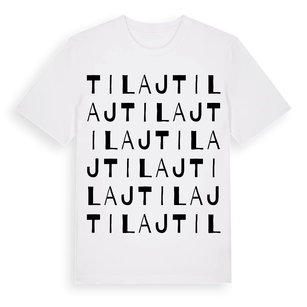Tilaj ordlek t-shirt – White, i miljö