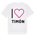 Jag älskar Timón t-shirt stort tryck