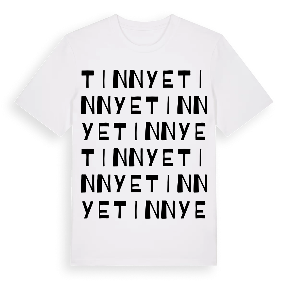 Tinnye ordlek t-shirt – White, i miljö