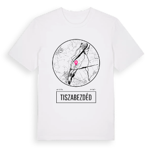 Tiszabezdéd t-shirt – ekologisk bomull t-shirt från Pinshirt