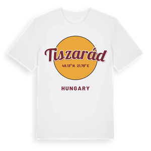 Tiszarád cirkel t-shirt – ekologisk bomull t-shirt från Pinshirt