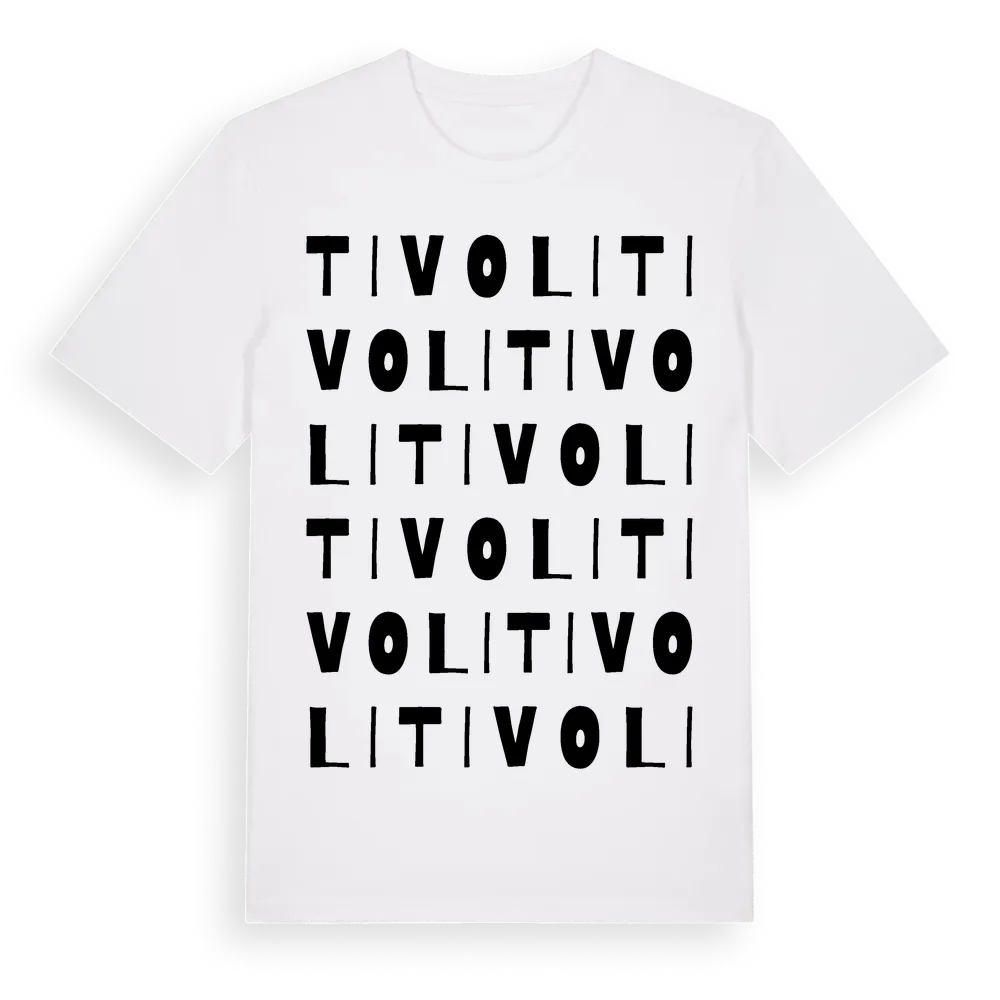Tivoli ordlek t-shirt i miljö