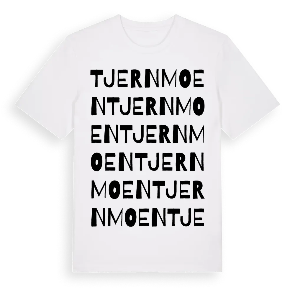 Tjernmoen ordlek t-shirt i miljö