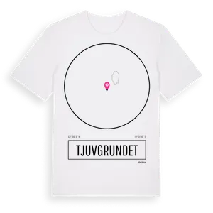 Tjuvgrundet t-shirt – ekologisk bomull t-shirt från Pinshirt