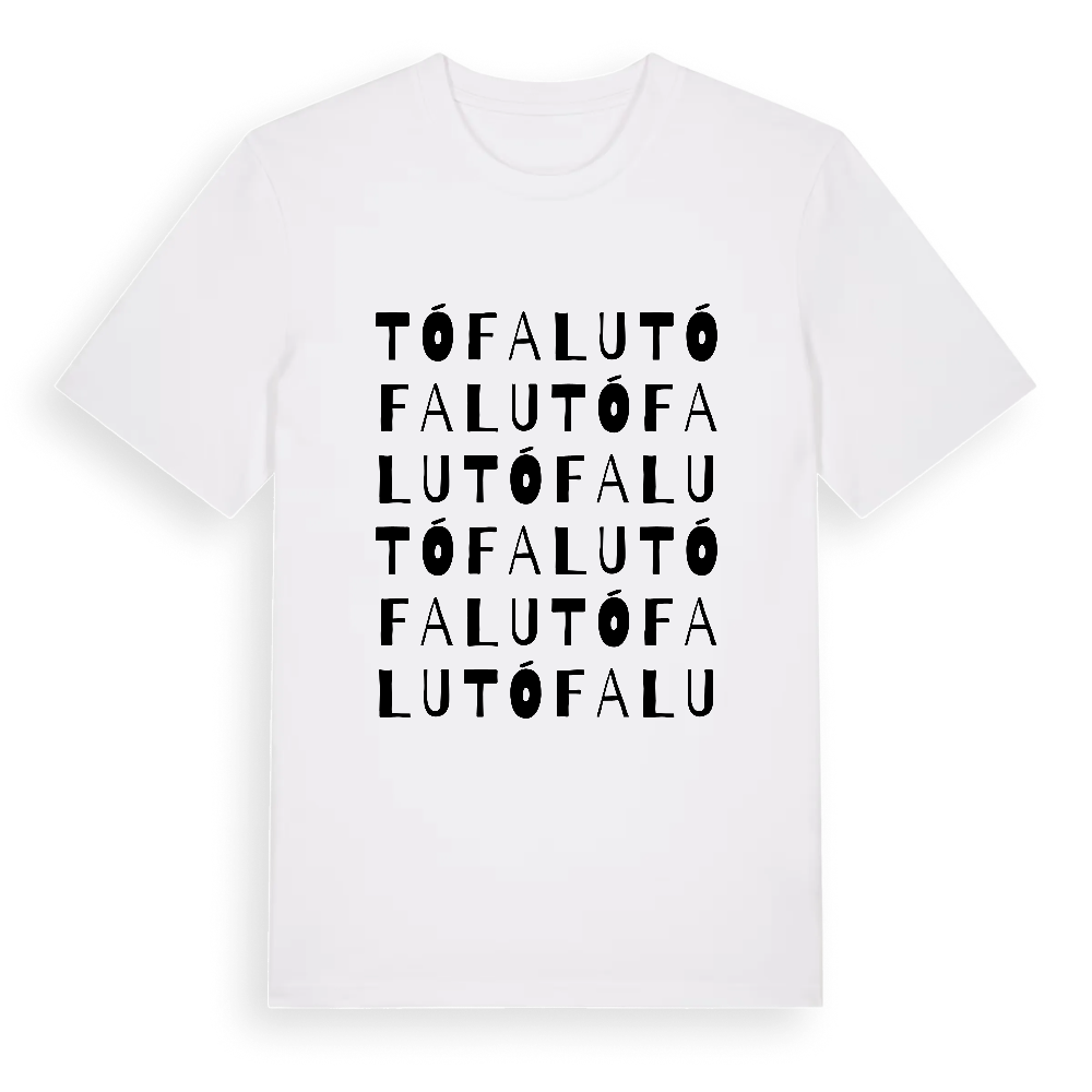 Tófalu ordlek t-shirt – White, i miljö