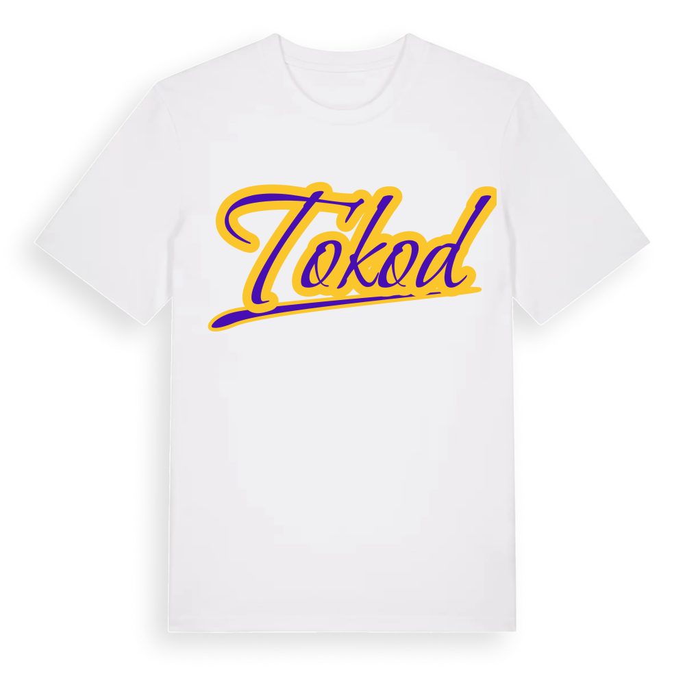 Tokod baseball t-shirt – White, i miljö
