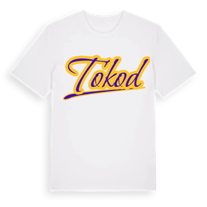 Tokod baseball t-shirt – ekologisk bomull t-shirt från Pinshirt