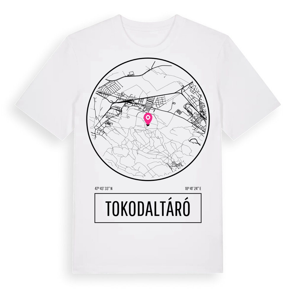 Tokodaltáró t-shirt – White, i miljö