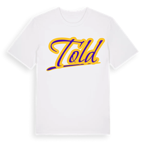 Told baseball t-shirt – ekologisk bomull t-shirt från Pinshirt