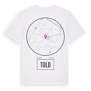 Told t-shirt – ekologisk bomull t-shirt från Pinshirt