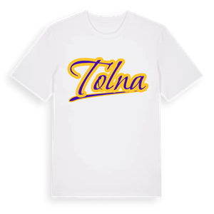 Tolna baseball t-shirt – ekologisk bomull t-shirt från Pinshirt