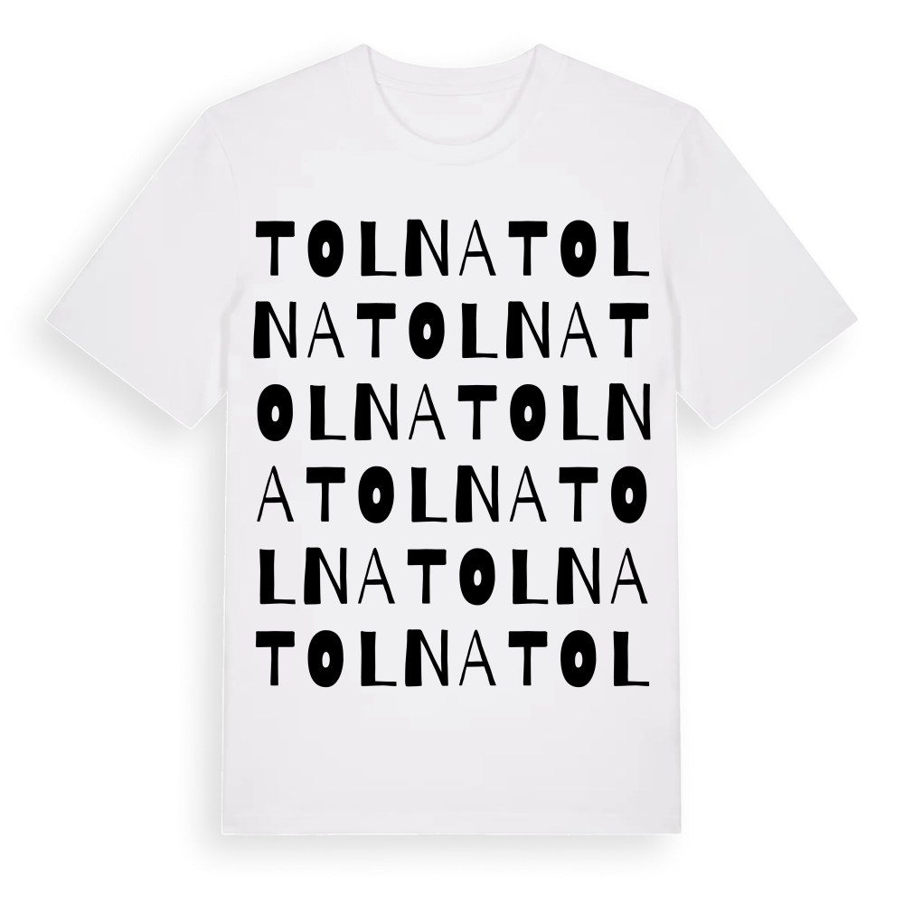 Tolna ordlek t-shirt – White, i miljö