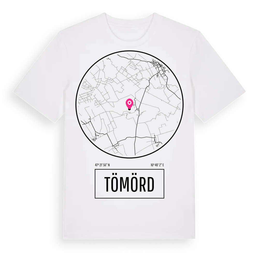 Tömörd t-shirt – White, i miljö