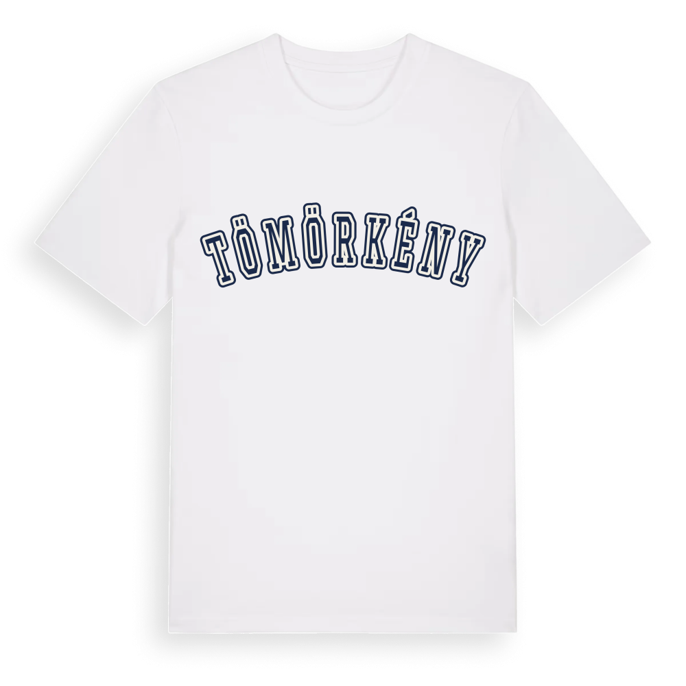 Tömörkény college t-shirt – White, i miljö