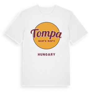 Tompa cirkel t-shirt – ekologisk bomull t-shirt från Pinshirt
