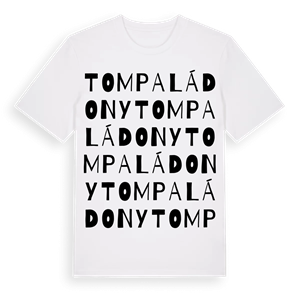 Tompaládony ordlek t-shirt – ekologisk bomull t-shirt från Pinshirt