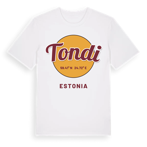 Tondi cirkel t-shirt – ekologisk bomull t-shirt från Pinshirt