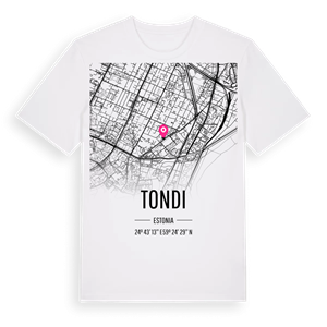 Tondi karta t-shirt – ekologisk bomull t-shirt från Pinshirt